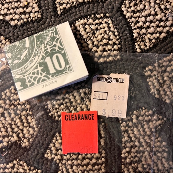 Vintage Santa money holders decorations from Gold Circle New Old Stock- 2 Pieces - Picture 9 of 10